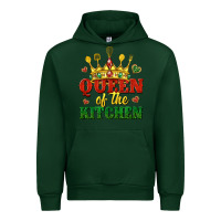 Forest Green queen of the kitchen Urban Hoodie - texasbilliewilder