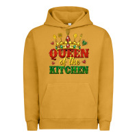 Pigment Peanut Butter queen of the kitchen Urban Hoodie - texasbilliewilder