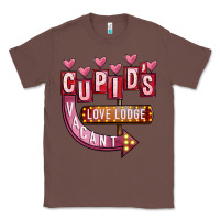 Chestnut Valentines Day Cupid's Love Lodge Classic Tee - FaDigitalArtStudio