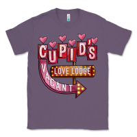 Lavender Valentines Day Cupid's Love Lodge Classic Tee - FaDigitalArtStudio