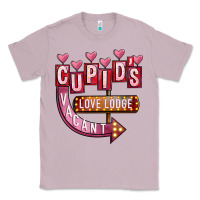 Lilac Valentines Day Cupid's Love Lodge Classic Tee - FaDigitalArtStudio