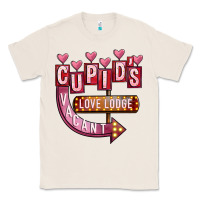 Natural Valentines Day Cupid's Love Lodge Classic Tee - FaDigitalArtStudio