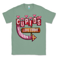 Sage Valentines Day Cupid's Love Lodge Classic Tee - FaDigitalArtStudio