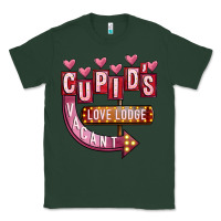 Sports Green Valentines Day Cupid's Love Lodge Classic Tee - FaDigitalArtStudio