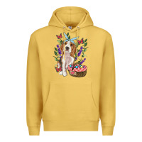 Antique Gold easter beagle Premium Hoodie - RanaPortraitStore