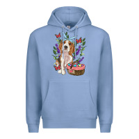 Colony Blue easter beagle Premium Hoodie - RanaPortraitStore