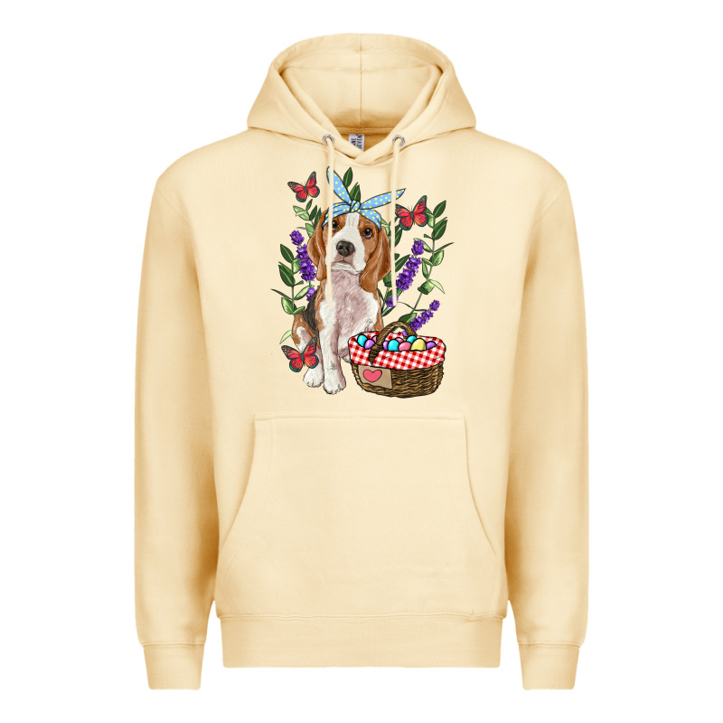 Easter Beagle Premium Hoodie by RanaPortraitStore | Teevron