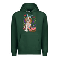 Sports Green easter beagle Premium Hoodie - RanaPortraitStore