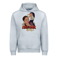 Heather Grey self made babe afro black woman Urban Hoodie - texasbilliewilder
