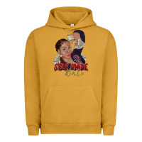 Pigment Peanut Butter self made babe afro black woman Urban Hoodie - texasbilliewilder