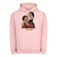 Pigment Salmon self made babe afro black woman Urban Hoodie - texasbilliewilder