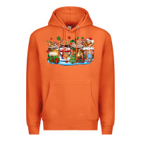 Carrot christmas cookie coffee cups Premium Hoodie - Zillion Design Studio