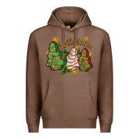 Chestnut tis the season christmas cake Premium Hoodie - Zillion Design Studio