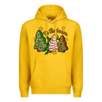 Lemon tis the season christmas cake Premium Hoodie - Zillion Design Studio