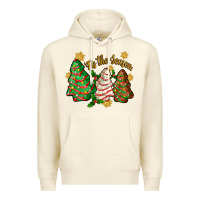 Sandshell tis the season christmas cake Premium Hoodie - Zillion Design Studio