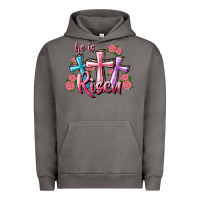 Pigment Tornado He Is Risen Cross Urban Hoodie - RanaPortraitStore