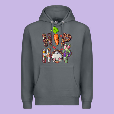 Hip Hop Easter Bunny Premium Hoodie Designed By Ranaportraitstore
