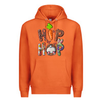 Carrot hip hop easter bunny Premium Hoodie - RanaPortraitStore