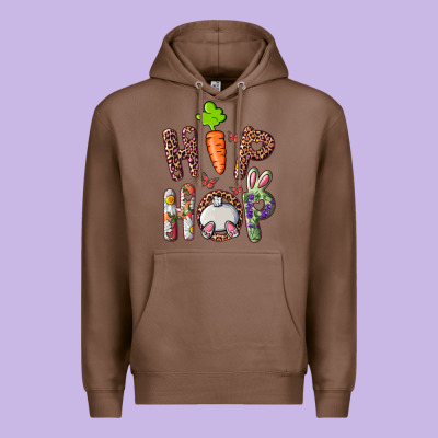 Hip Hop Easter Bunny Premium Hoodie Designed By Ranaportraitstore