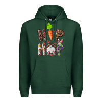 Sports Green hip hop easter bunny Premium Hoodie - RanaPortraitStore