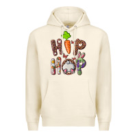 Tofu hip hop easter bunny Premium Hoodie - RanaPortraitStore