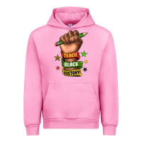 Fuchsia Pink teach black history Urban Hoodie - texasbilliewilder