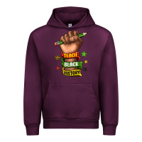Mauve Wine teach black history Urban Hoodie - texasbilliewilder