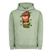 Pigment Oil Green teach black history Urban Hoodie - texasbilliewilder