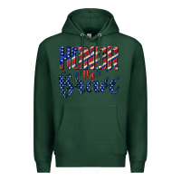 Sports Green honor the brave Premium Hoodie - texasbilliewilder
