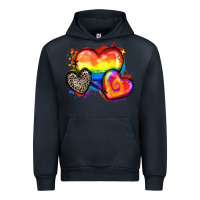 Navy pride hearts Urban Hoodie - Zillion Design Studio