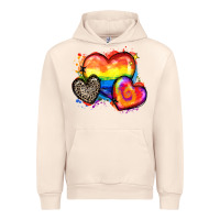 Sandshell pride hearts Urban Hoodie - Zillion Design Studio
