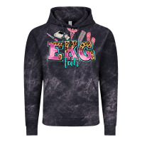 Cloud Black ekg tech Vintage Hoodie - AdoDesignShop
