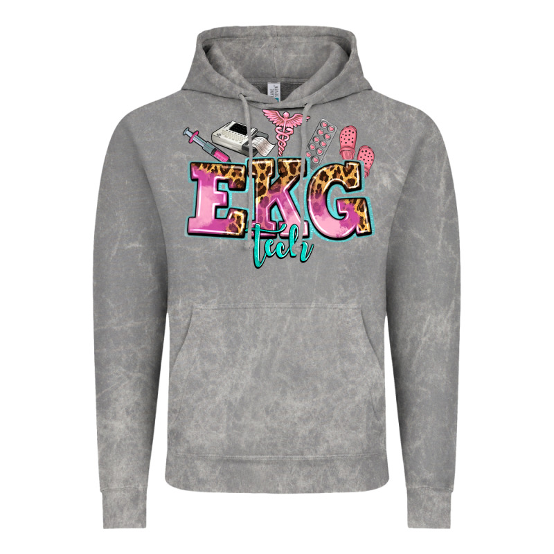 Ekg Tech Vintage Hoodie by AdoDesignShop | Teevron