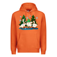 Carrot christmas duck Premium Hoodie - Zillion Design Studio