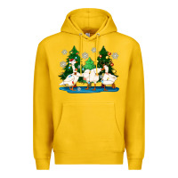 Lemon christmas duck Premium Hoodie - Zillion Design Studio