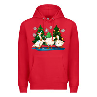 Red christmas duck Premium Hoodie - Zillion Design Studio