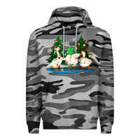 Slate Camo christmas duck Premium Hoodie - Zillion Design Studio