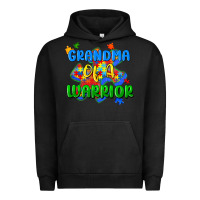 Pigment Black grandma of a warrior Urban Hoodie - Zillion Design Studio