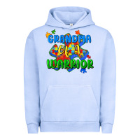 Pigment Grape Ice grandma of a warrior Urban Hoodie - Zillion Design Studio