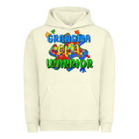 Pigment Pistachio grandma of a warrior Urban Hoodie - Zillion Design Studio