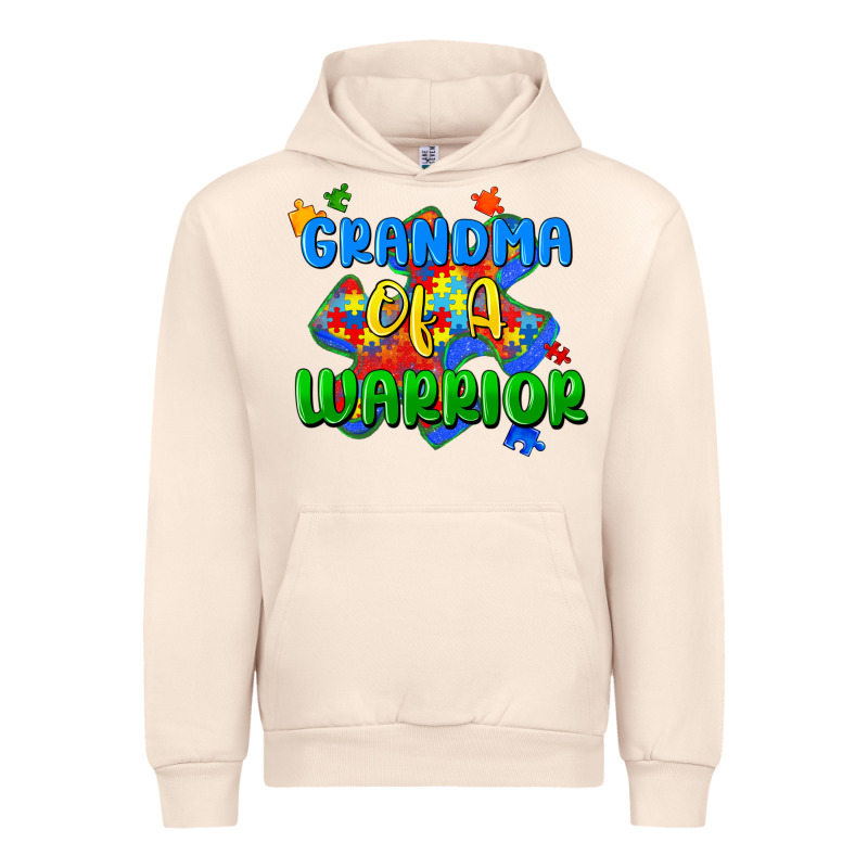 Grandma Of A Warrior Urban Hoodie by Zillion Design Studio | Teevron