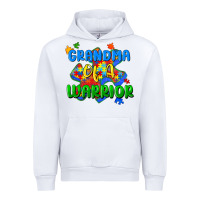White grandma of a warrior Urban Hoodie - Zillion Design Studio
