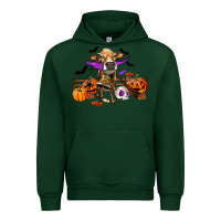 Forest Green Heifer cow halloween Urban Hoodie - RanaPortraitStore