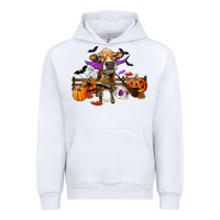 White Heifer cow halloween Urban Hoodie - RanaPortraitStore