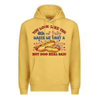 Antique Gold dog real bad billie wilder Premium Hoodie - texasbilliewilder