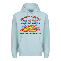 Blue Mist dog real bad billie wilder Premium Hoodie - texasbilliewilder