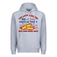 Heather Grey dog real bad billie wilder Premium Hoodie - texasbilliewilder