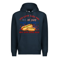 Navy dog real bad billie wilder Premium Hoodie - texasbilliewilder