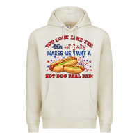 Oatmeal Heather dog real bad billie wilder Premium Hoodie - texasbilliewilder