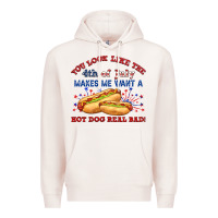 Pale Pink dog real bad billie wilder Premium Hoodie - texasbilliewilder